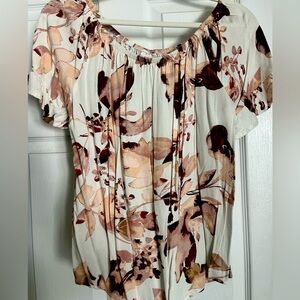 Knox Rose Off-Shoulder Floral Top